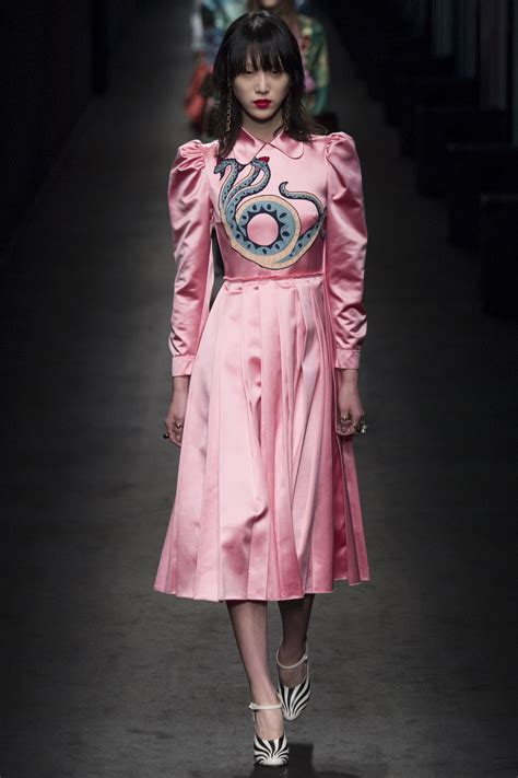 gucci fall 2016 ready-to-wear fashion show|gucci dresses 2020.